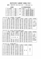 令和４年度　第３回　学校公開のお知らせ.pdfの3ページ目のサムネイル